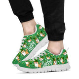 Corgi Lucky Sneakers Shoes For Women, Shoes For Men Sneaker Custom Shoes