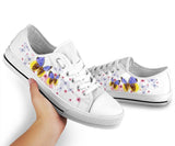 Butterflies Low Top Shoes For Women, Shoes For Men Custom Shoes