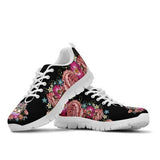 Yorkshire Flower Sneakers Shoes For Women, Shoes For Men Sneaker Custom Shoes