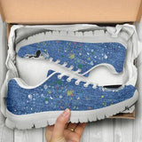 Cow Big Hit Jean Star Sneakers Shoes For Women, Shoes For Men Sneaker Custom Shoes