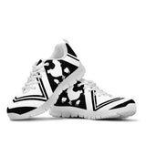 Chicken Black White Sneakers Shoes For Women, Shoes For Men Sneaker Custom Shoes