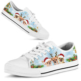 Chihuahua Lovely Christmas Low Top Shoes For Women, Shoes For Men Custom Shoes