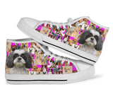 Shih Tzu Best Dog High Top Shoes For Women, Shoes For Men Custom Shoes