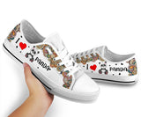 Panda I Love You Low Top Shoes For Women, Shoes For Men Custom Shoes
