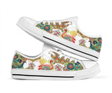 Mandala Flamingo Low Top Shoes For Women, Shoes For Men Custom Shoes