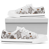 Penguin Lovely Low Top Shoes For Women, Shoes For Men Custom Shoes
