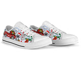 Koala Red Car Low Top Shoes For Women, Shoes For Men Custom Shoes