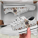 Pug Awesome Low Top Shoes For Women, Shoes For Men Custom Shoes