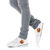 Hedgehogs Butterflies Low Top Shoes For Women, Shoes For Men Custom Shoes