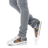 German Polygon Low Top Shoes For Women, Shoes For Men Custom Shoes