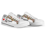 Panda I Love You Low Top Shoes For Women, Shoes For Men Custom Shoes