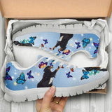 Bernese Mountain Butterfly Sneakers Shoes For Women, Shoes For Men Sneaker Custom Shoes