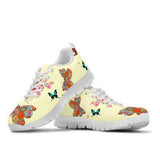 Butterfly Pastel Sneakers Shoes For Women, Shoes For Men Sneaker Custom Shoes