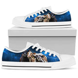 Cow Galaxy Low Top Shoes For Women, Shoes For Men Custom Shoes