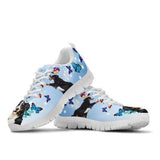 Bernese Mountain Butterfly Sneakers Shoes For Women, Shoes For Men Sneaker Custom Shoes