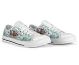 Cat Butterfly Low Top Shoes For Women, Shoes For Men Custom Shoes