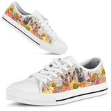 Heeler Be Thankful Low Top Shoes For Women, Shoes For Men Custom Shoes