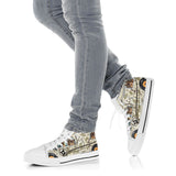 German Shepherd Camper High Top Shoes For Women, Shoes For Men Custom Shoes