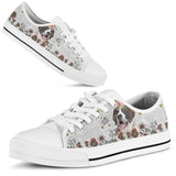 St Bernard Awesome Low Top Shoes For Women, Shoes For Men Custom Shoes
