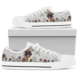 Pug Awesome Low Top Shoes For Women, Shoes For Men Custom Shoes