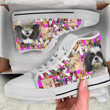 Shih Tzu Best Dog High Top Shoes For Women, Shoes For Men Custom Shoes