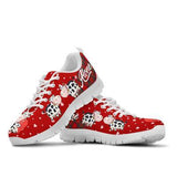 Cow Valentine Sneakers Shoes For Women, Shoes For Men Sneaker Custom Shoes