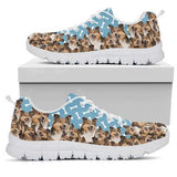 Shelties Chibi Sneakers Shoes For Women, Shoes For Men Sneaker Custom Shoes