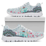Camping Flower Petal Sneakers Shoes For Women, Shoes For Men Sneaker Custom Shoes