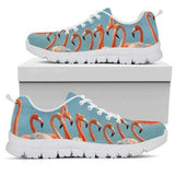 Flamingo Funny Sneakers Shoes For Women, Shoes For Men Sneaker Custom Shoes