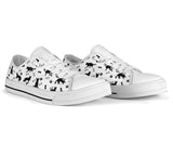 German Shepherd Bones Low Top Shoes For Women, Shoes For Men Custom Shoes