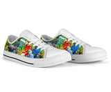 Parrot Nature Low Top Shoes For Women, Shoes For Men Custom Shoes