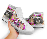 Shih Tzu Best Dog High Top Shoes For Women, Shoes For Men Custom Shoes