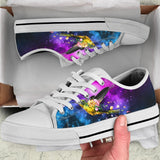 Hummingbird Purple Galaxy Low Top Shoes For Women, Shoes For Men Custom Shoes