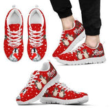 Penguin Valentine Sneakers Shoes For Women, Shoes For Men Sneaker Custom Shoes