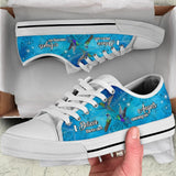 Hummingbird I Believe Low Top Shoes For Women, Shoes For Men Custom Shoes