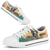 Heeler Face Low Top Shoes For Women, Shoes For Men Custom Shoes