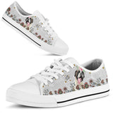 Boxer Awesome Low Top Shoes For Women, Shoes For Men Custom Shoes