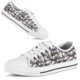 Penguins Funny Low Top Shoes For Women, Shoes For Men Custom Shoes