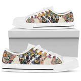 Heeler Low Top Shoes For Women, Shoes For Men Custom Shoes