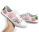 Koala Flower Low Top Shoes For Women, Shoes For Men Custom Shoes