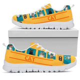Cat Bus Petal Sneakers Shoes For Women, Shoes For Men Sneaker Custom Shoes