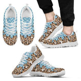 Shelties Chibi Sneakers Shoes For Women, Shoes For Men Sneaker Custom Shoes