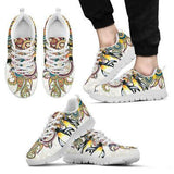 Penguin Color Pattern Sneakers Shoes For Women, Shoes For Men Sneaker Custom Shoes