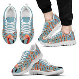 Flamingo Funny Sneakers Shoes For Women, Shoes For Men Sneaker Custom Shoes