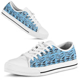 Sharks Cute Low Top Shoes For Women, Shoes For Men Custom Shoes