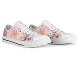Giraffe Flower Low Top Shoes For Women, Shoes For Men Custom Shoes