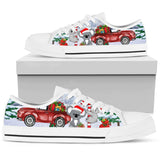 Koala Red Car Low Top Shoes For Women, Shoes For Men Custom Shoes