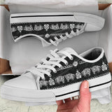 Pig Pattern Low Top Shoes For Women, Shoes For Men Custom Shoes