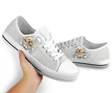 Shih Tzu Low Top Shoes For Women, Shoes For Men Custom Shoes