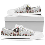 St Bernard Awesome Low Top Shoes For Women, Shoes For Men Custom Shoes